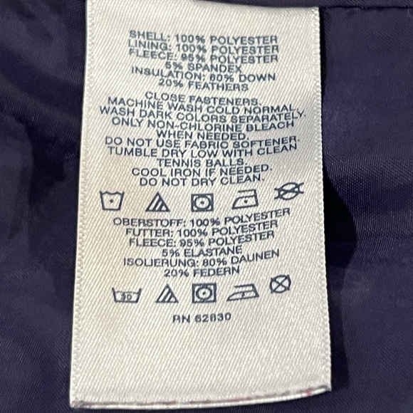 LANDS END women puffy vest size S/P - Picture 6 of 6